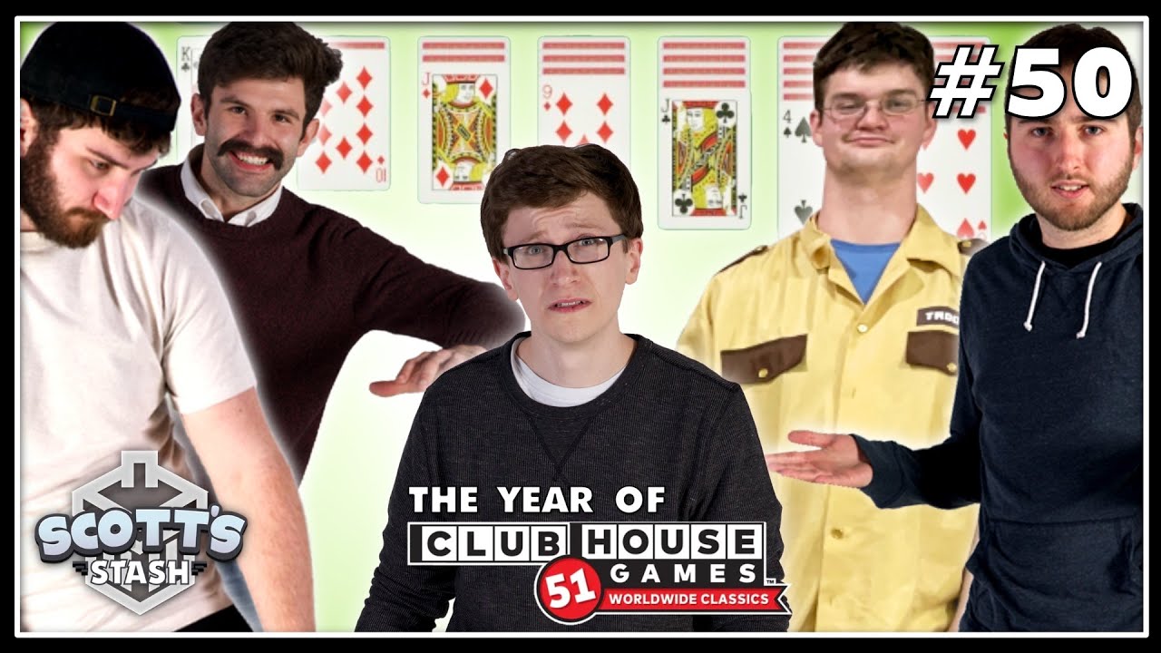 Klondike Solitaire (#50) - Scott, Sam, Eric, Justin, Jarred and the Year of Clubhouse Games